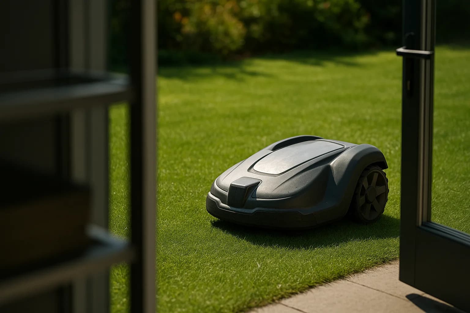 Quel robot tondeuse pour un terrain vallonné ?