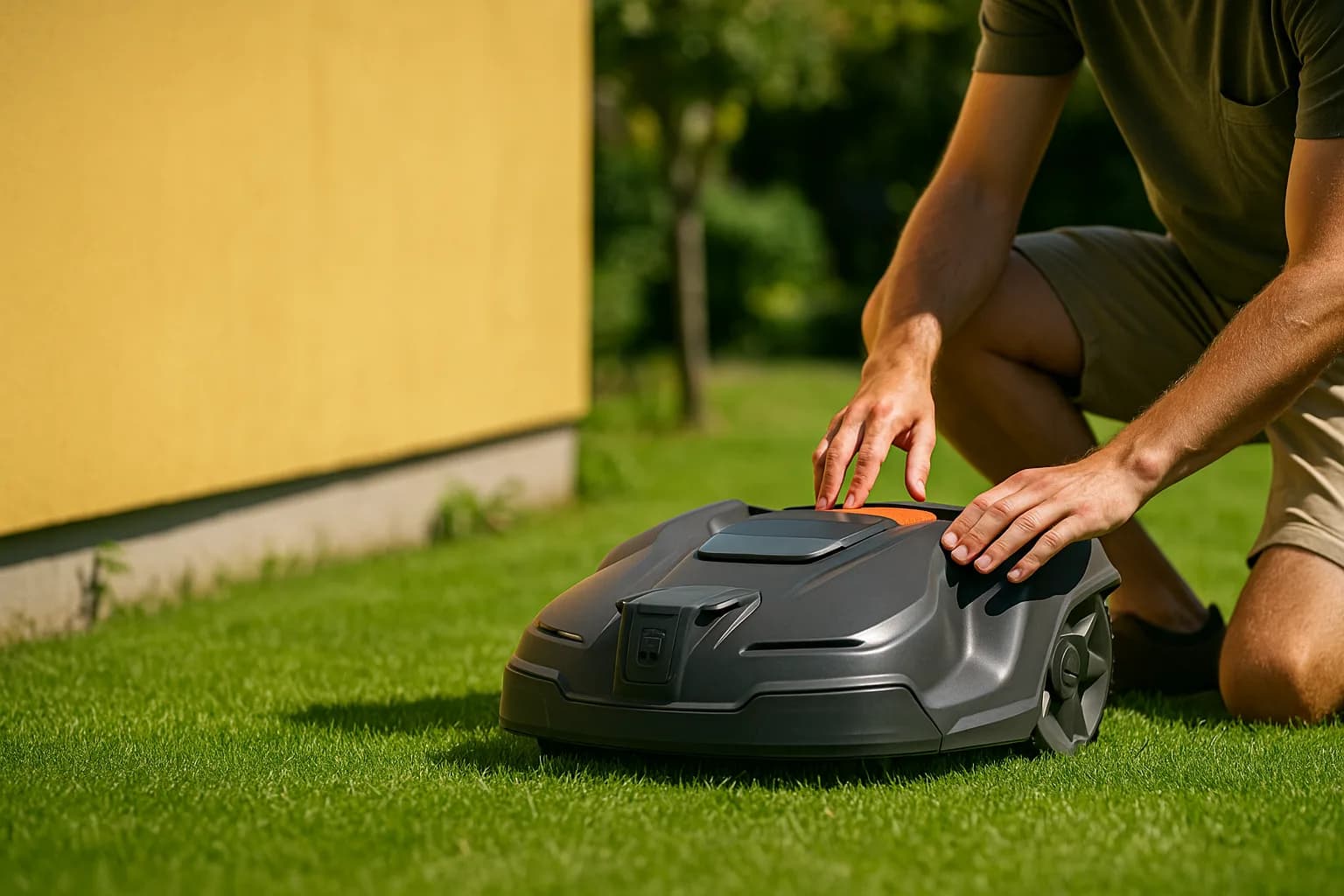 Comparatif : Robots tondeuses pour jardins avec pergolas